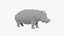 Cartoon Hippopotamus