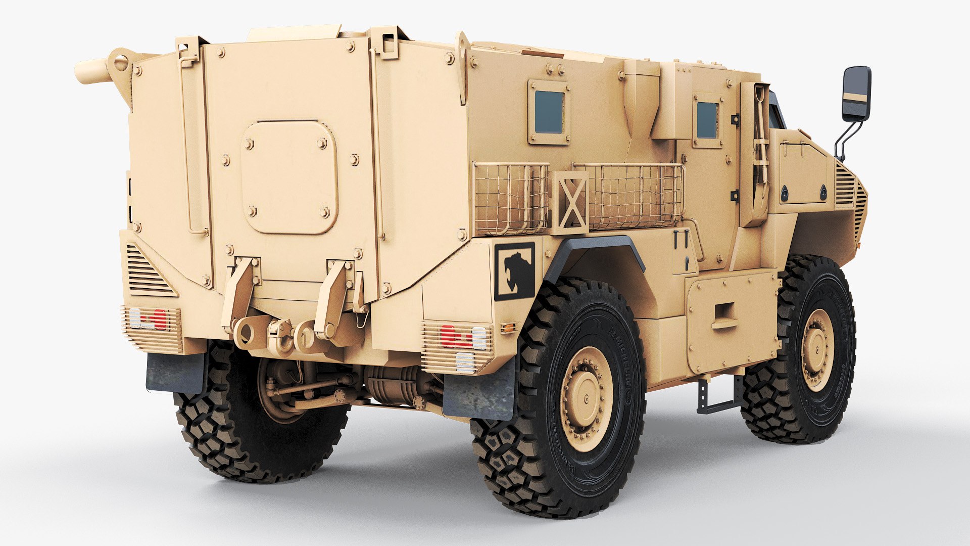 Military Vehicle NIMR JAIS 4x4 3D Model - TurboSquid 1769942