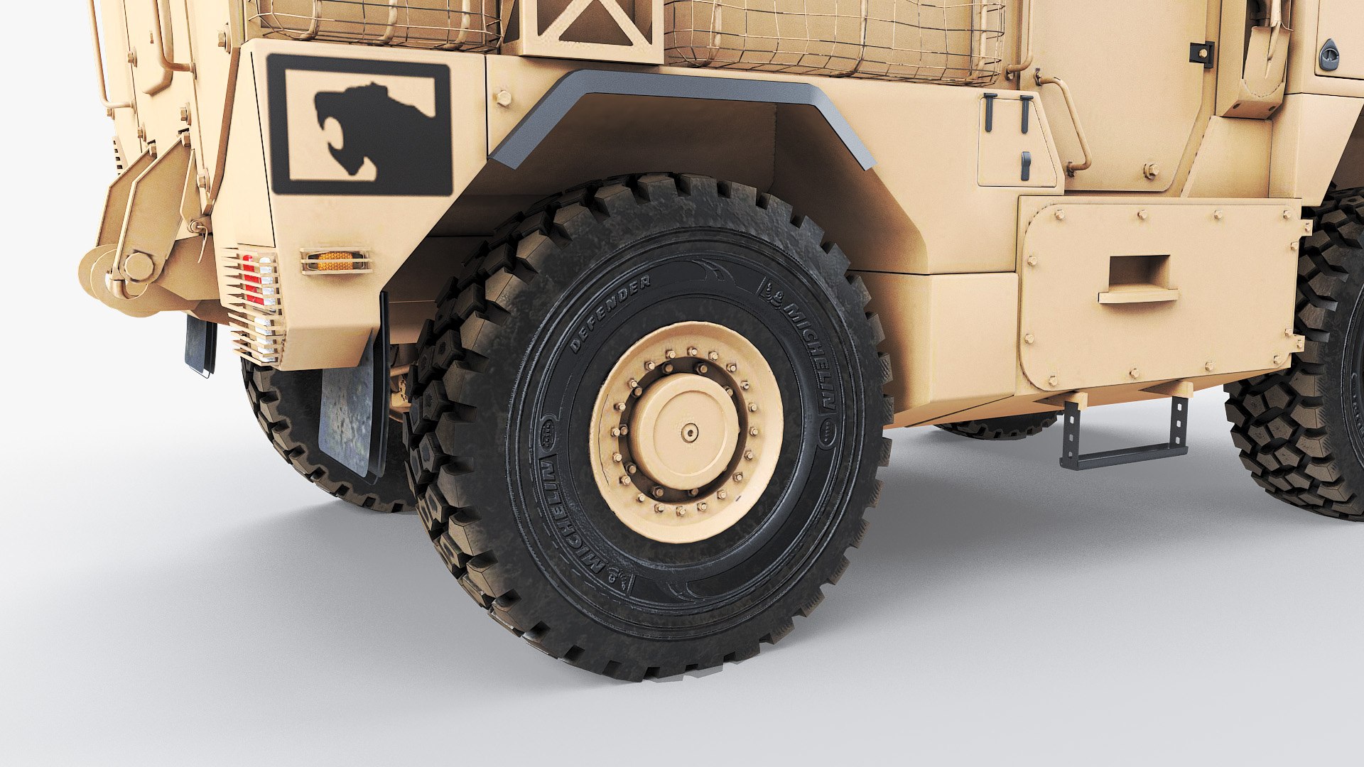 Military Vehicle NIMR JAIS 4x4 3D Model - TurboSquid 1769942