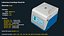 3D Laboratory Centrifuge Closed On model
