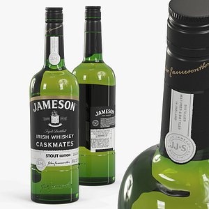 3D Jameson Caskmates Stout Edition Irish Whiskey model