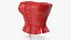 3D Corset Leather 3