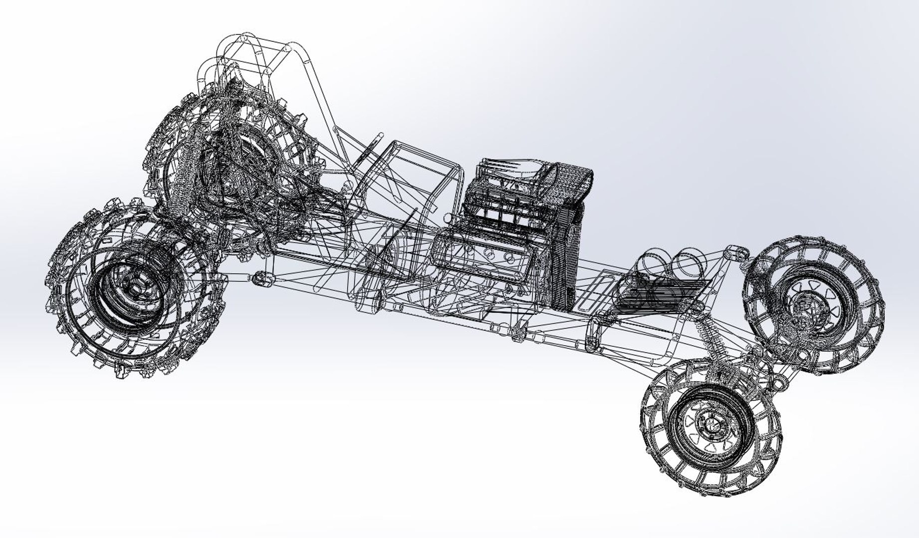 Drag Dragster Mud 3D - TurboSquid 1393396