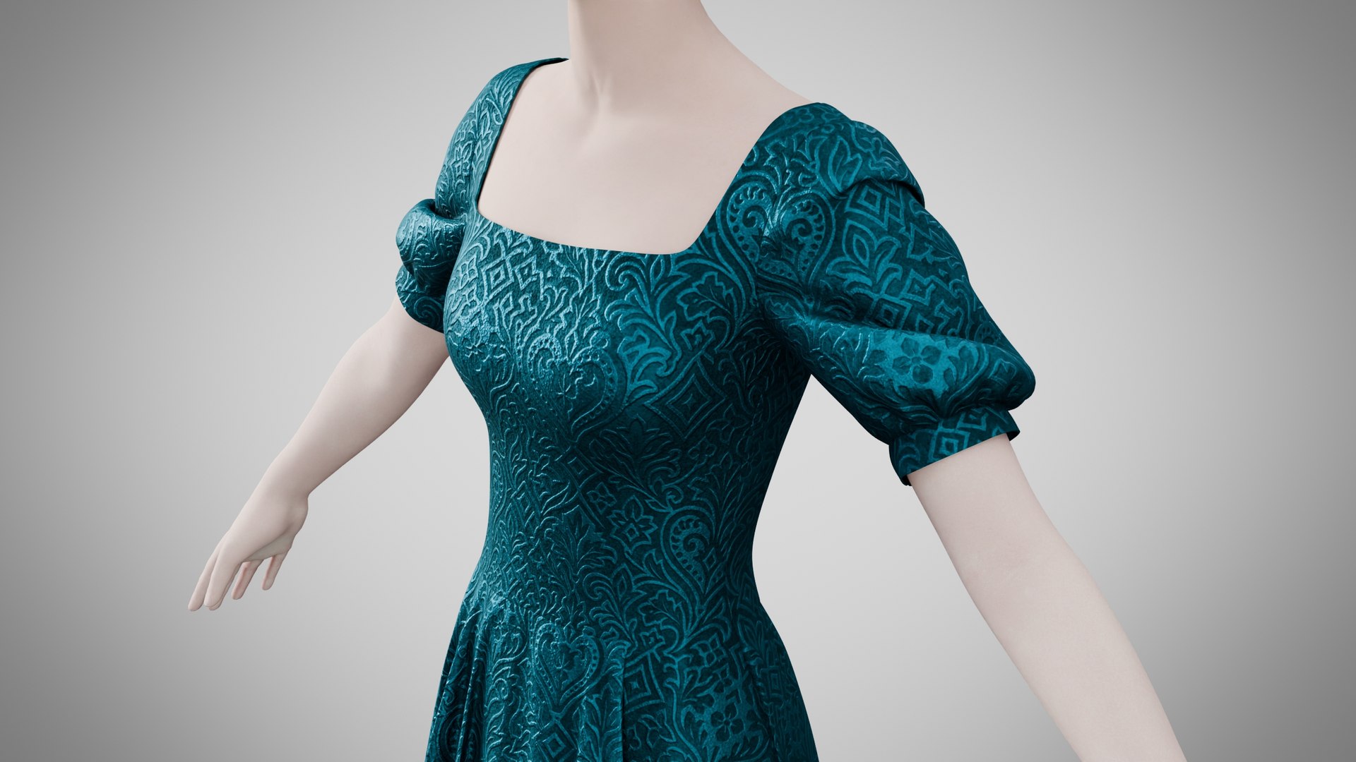 3D Dress 27 Teal Velvet With Design https://p.turbosquid.com/ts-thumb/Dz/VxotRX/hJ/4/jpg/1761754022/1920x1080/fit_q87/000b201f3562ae61ba37461fad40ce64f0b42ae0/4.jpg