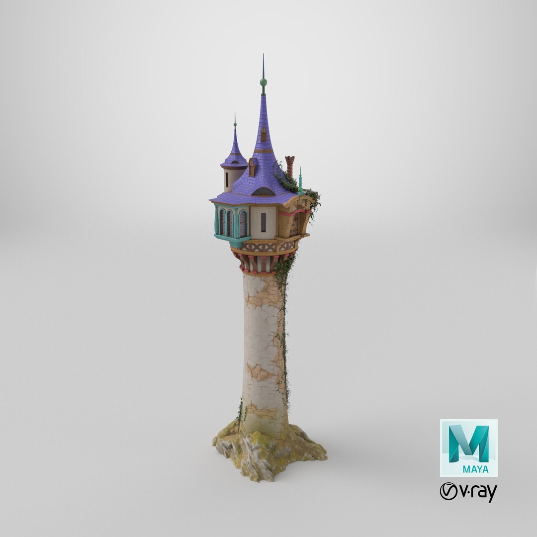 3D Tangled Rapunzel Tower https://p.turbosquid.com/ts-thumb/Dz/ZgMkx4/9O/stemcell_maya_vray_render/png/1715321863/1920x1080/fit_q87/b7a9e2fea04658c732035a4ce2a2e01db7b054d9/stemcell_maya_vray_render.jpg