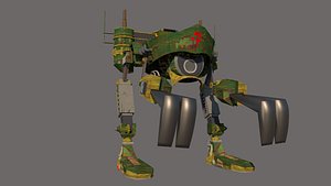 3D P007 MAGITEK ARMOR