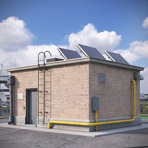 Solar Adjustable Panel Arrays on Roof Entrance