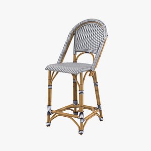 3d riviera counter stool