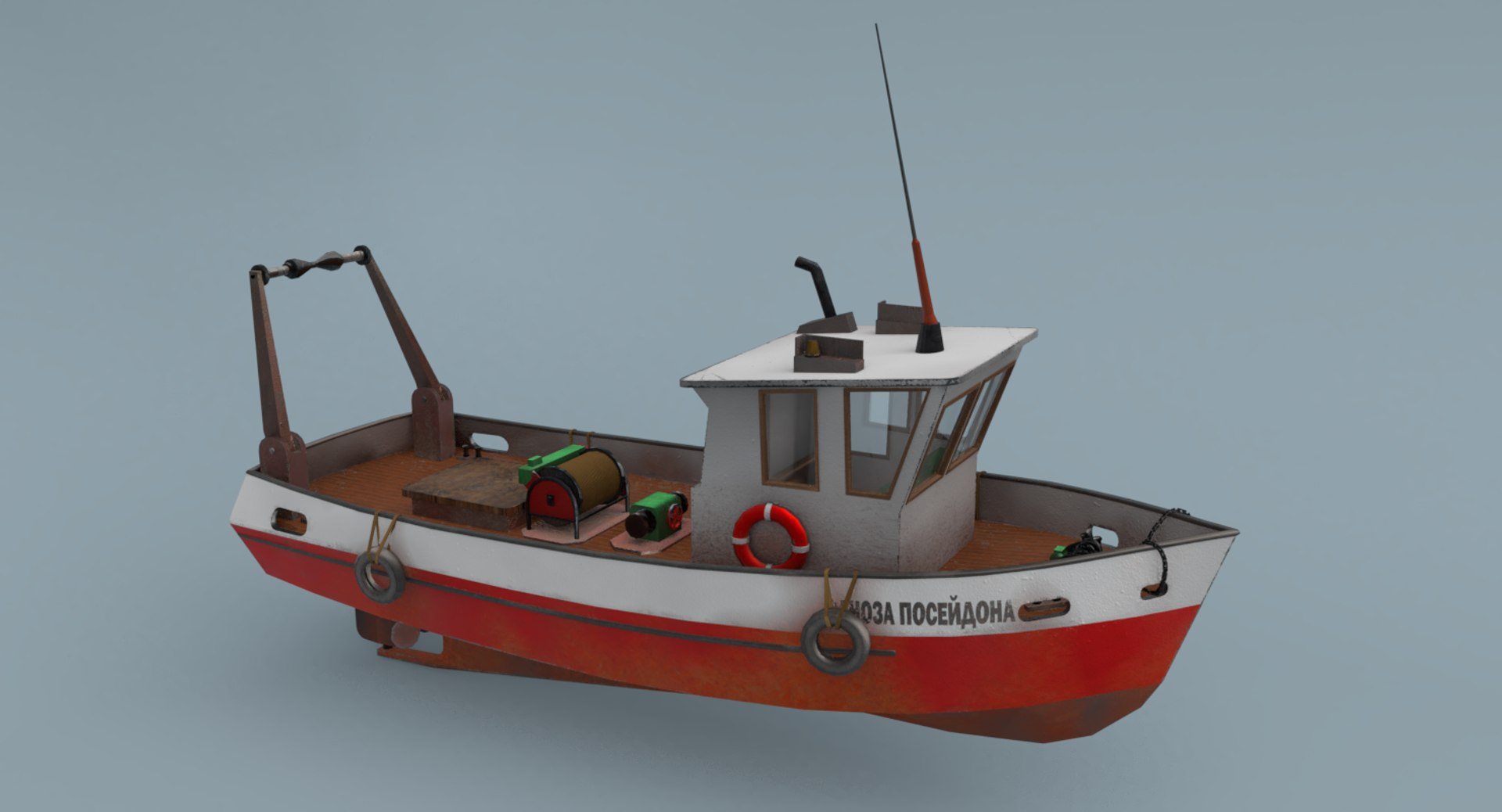 3D Fishing Boat Model - TurboSquid 1314045