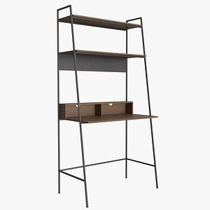 Urban Industrial Ladder Desk 3D model