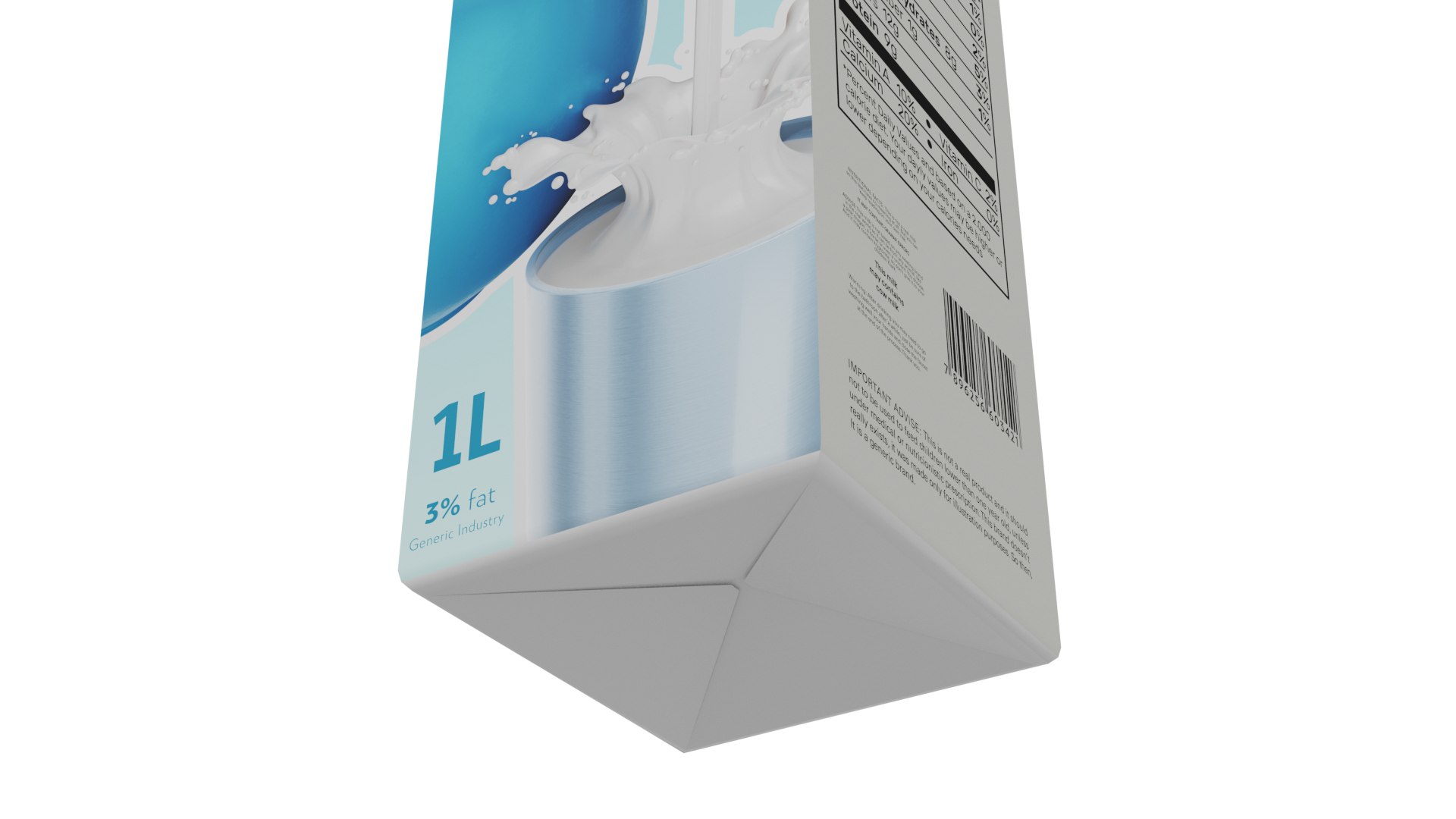 MilkBox 3D Model - TurboSquid 1768713