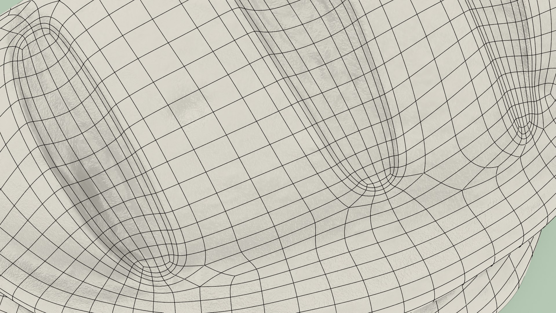 3D Slap And Fold Sourdough Bread Model - TurboSquid 2225680