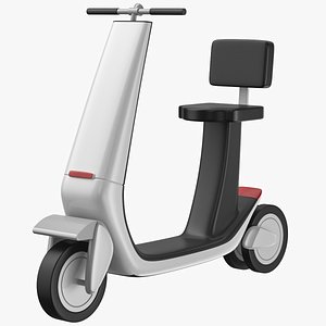 Mobility Scooter 3D Model