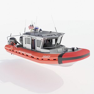 coast guard security patrol boat 3d 3ds
