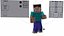 Plataforma de Minecraft (dedos, curvas cerradas, controles bucales)