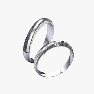 3D model wedding ring 69