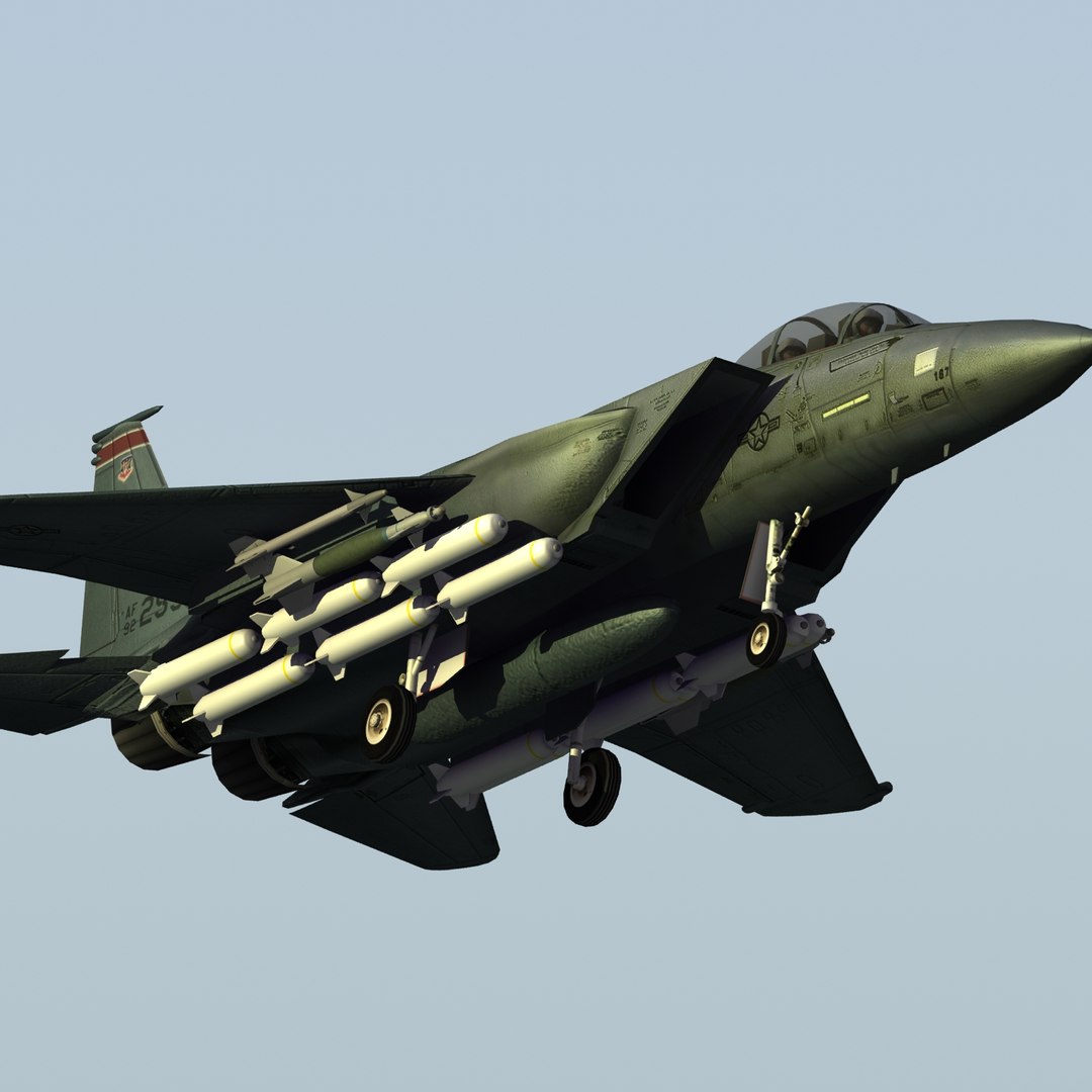 military air force model https://p.turbosquid.com/ts-thumb/E0/22Mr7k/ULbUuR04/f15e_sky_cam05/jpg/1578672157/1920x1080/fit_q87/f3911cf24b2807a5bfb0a79876a491ae6c507c95/f15e_sky_cam05.jpg
