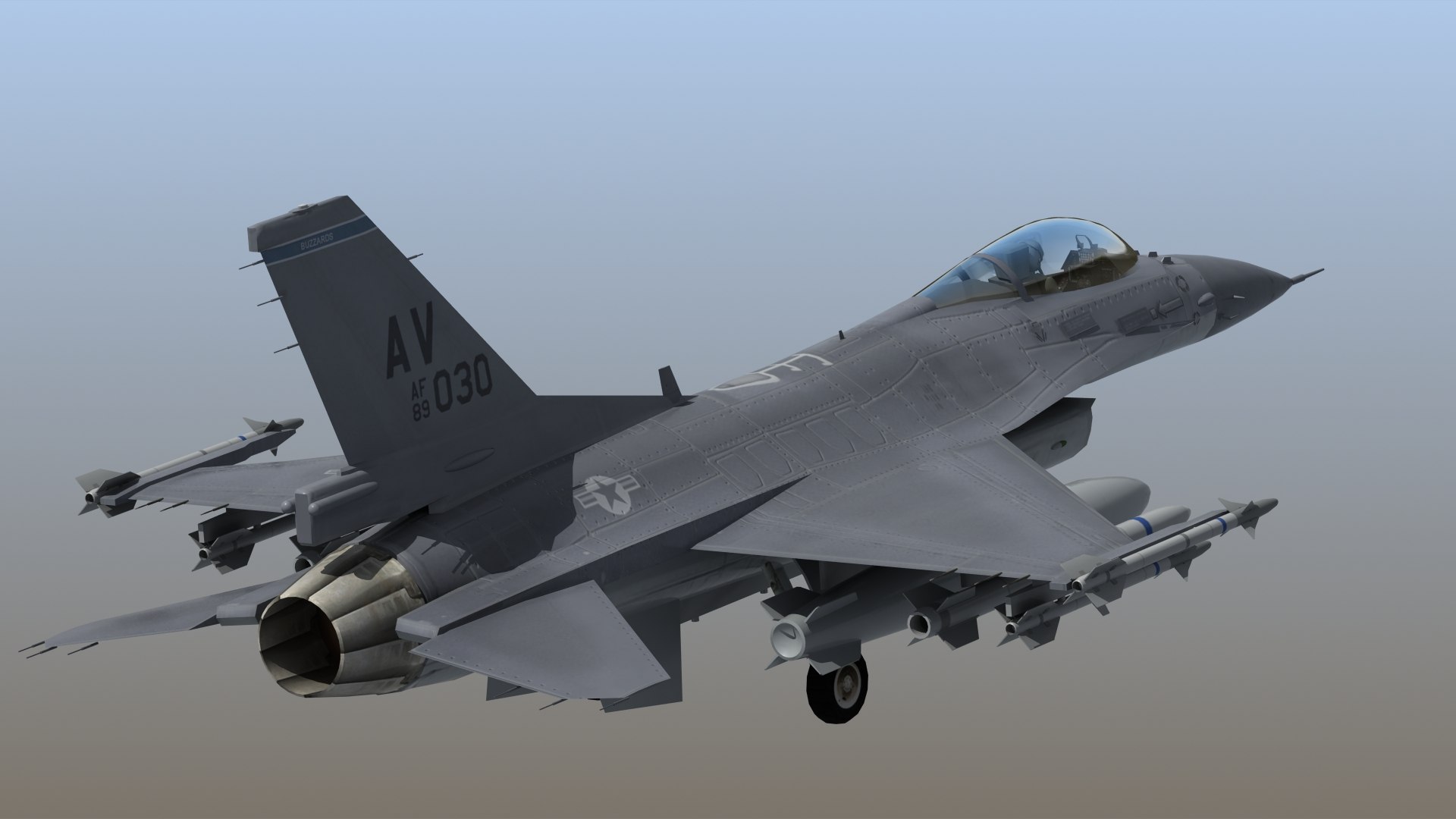 military air force model https://p.turbosquid.com/ts-thumb/E0/22Mr7k/fWaEDs11/f16c_usaf_grad_0010/jpg/1578653007/1920x1080/fit_q87/4342d3119bd29a7ec77c4bb1986df2707b16ad8f/f16c_usaf_grad_0010.jpg