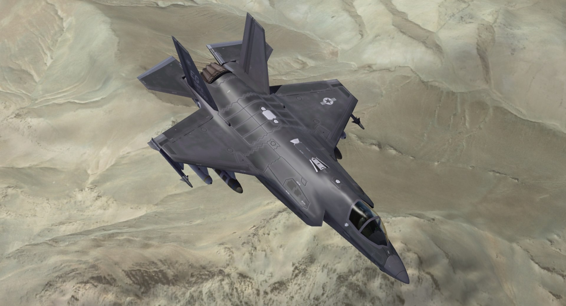 military air force model https://p.turbosquid.com/ts-thumb/E0/22Mr7k/iNysEwSt/f35a_usaf_terrain_cam05/jpg/1578670328/1920x1080/fit_q87/4e39a50cf210808e4e95abf37d95c4d9ecfa4e84/f35a_usaf_terrain_cam05.jpg