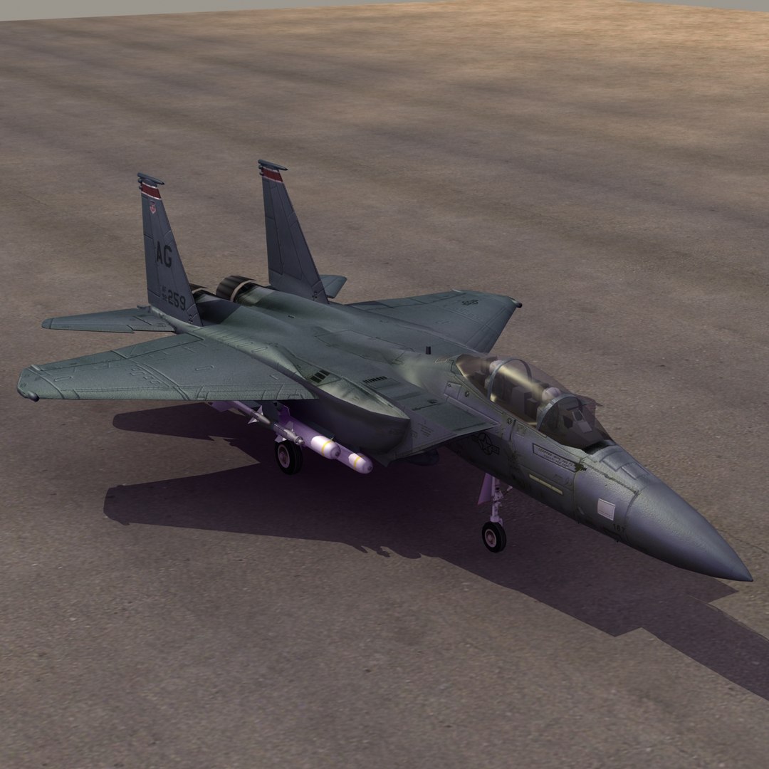 military air force model https://p.turbosquid.com/ts-thumb/E0/22Mr7k/yniSQGrk/f15e_white_runway_cam01c/jpg/1578672158/1920x1080/fit_q87/dc33872504fd2f1e3e0844d1bdff0c3b90e7d9c9/f15e_white_runway_cam01c.jpg