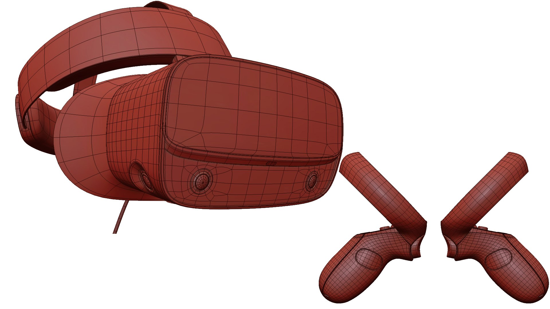3D Meta All VR Headsets 2024 - TurboSquid 2171180