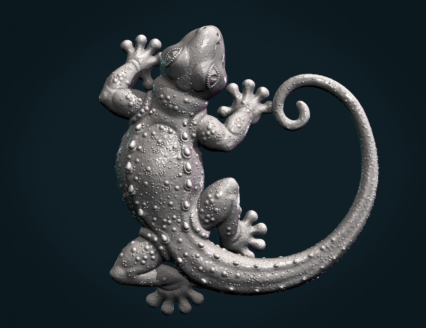 Gecko Model - TurboSquid 1499034