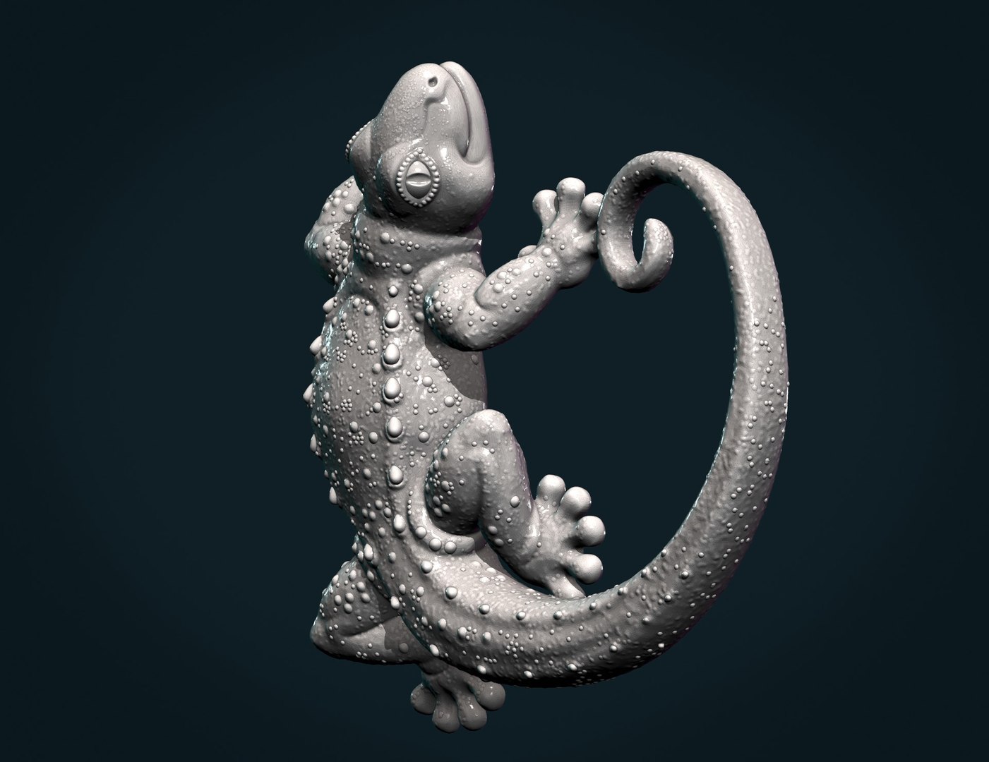Gecko Model - TurboSquid 1499034