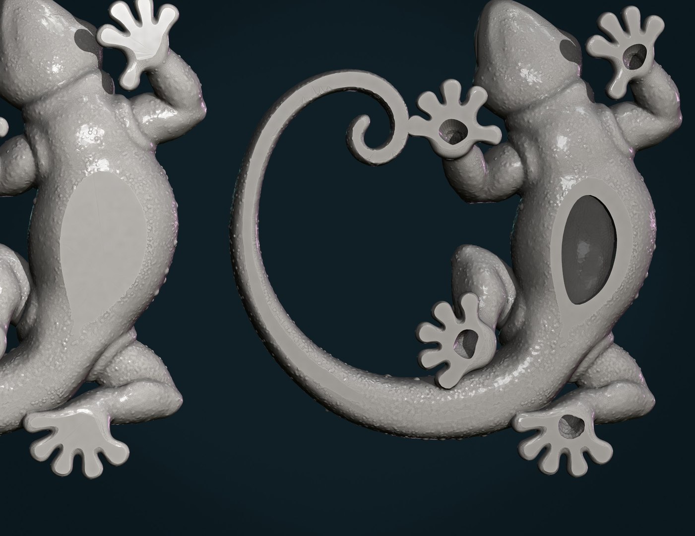 Gecko Model - TurboSquid 1499034