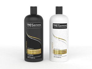 tresemme shampoo conditioner 3D model