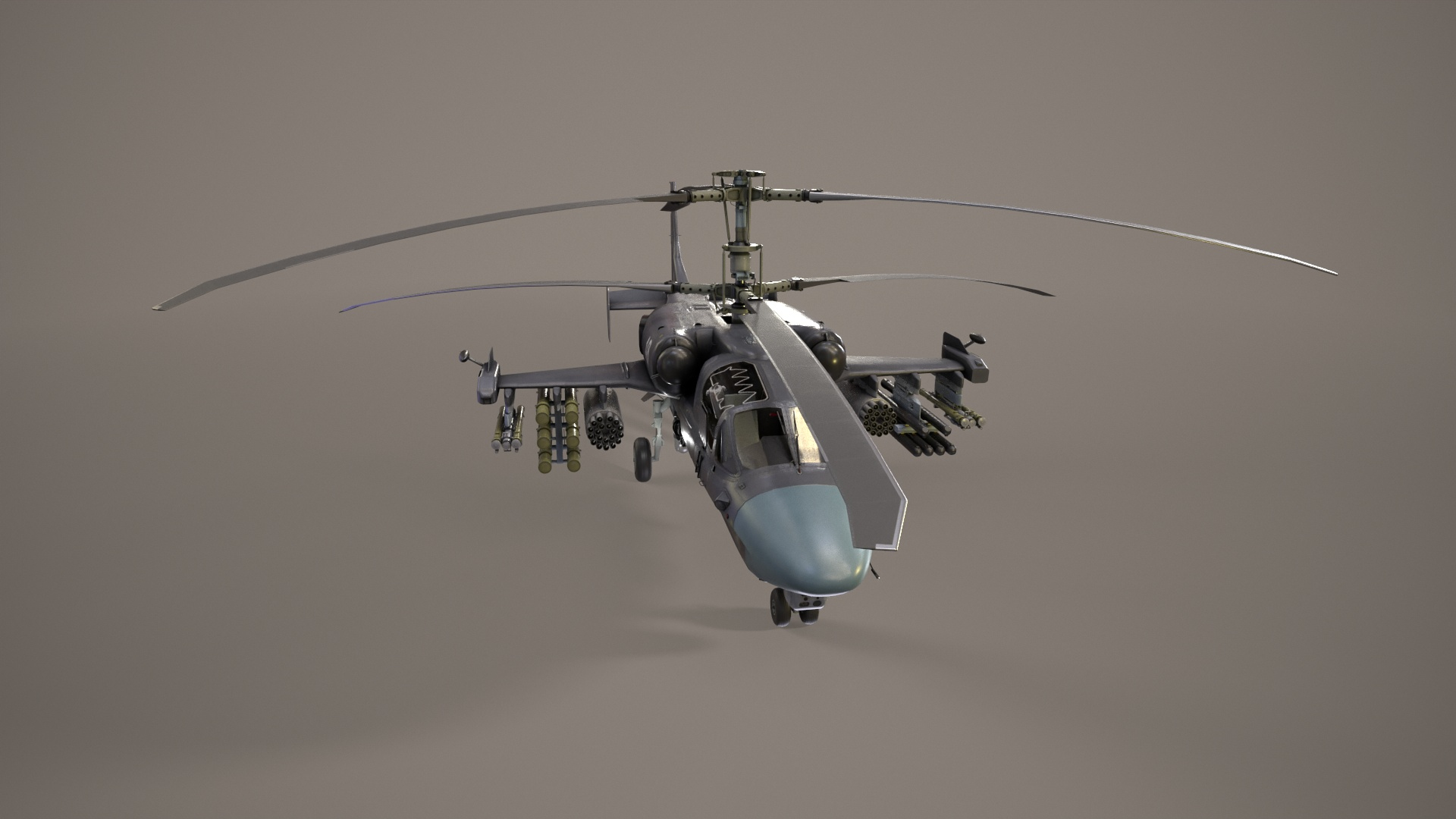 Kamov Ka-52 Alligator Dark Static model https://p.turbosquid.com/ts-thumb/E0/KkUC5H/4m/turn/jpg/1666970179/1920x1080/turn_fit_q99/4143a6c189b4f4178775ffe6e18e9a86382c5e8b/turn-1.jpg