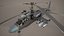 Kamov Ka-52 Aligator Ciemny statyczny