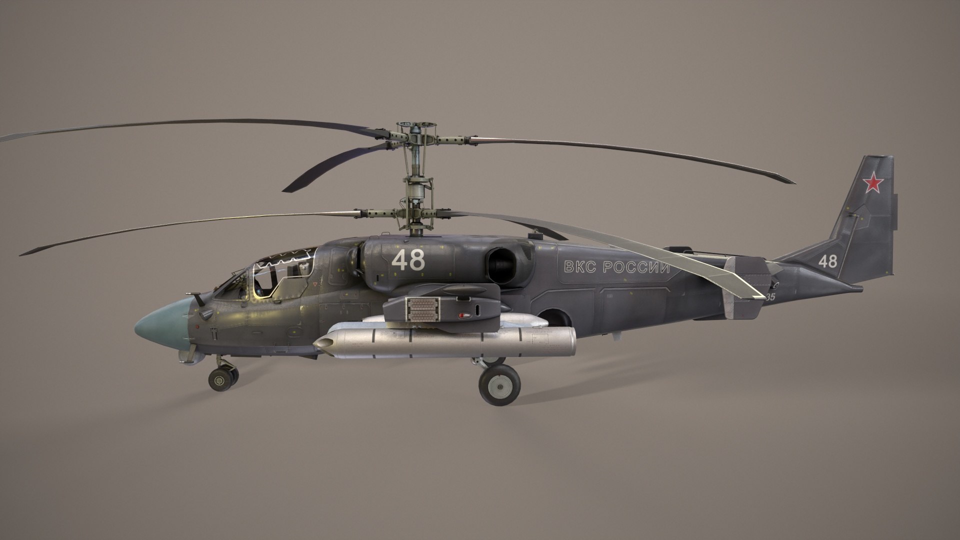 Kamov Ka-52 Alligator Dark Static model https://p.turbosquid.com/ts-thumb/E0/KkUC5H/bq/preview_00012/jpg/1666969976/1920x1080/fit_q87/9e811339d53db2385b232038677d59e06786d51d/preview_00012.jpg