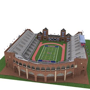 3D university pennsylvania franklin field