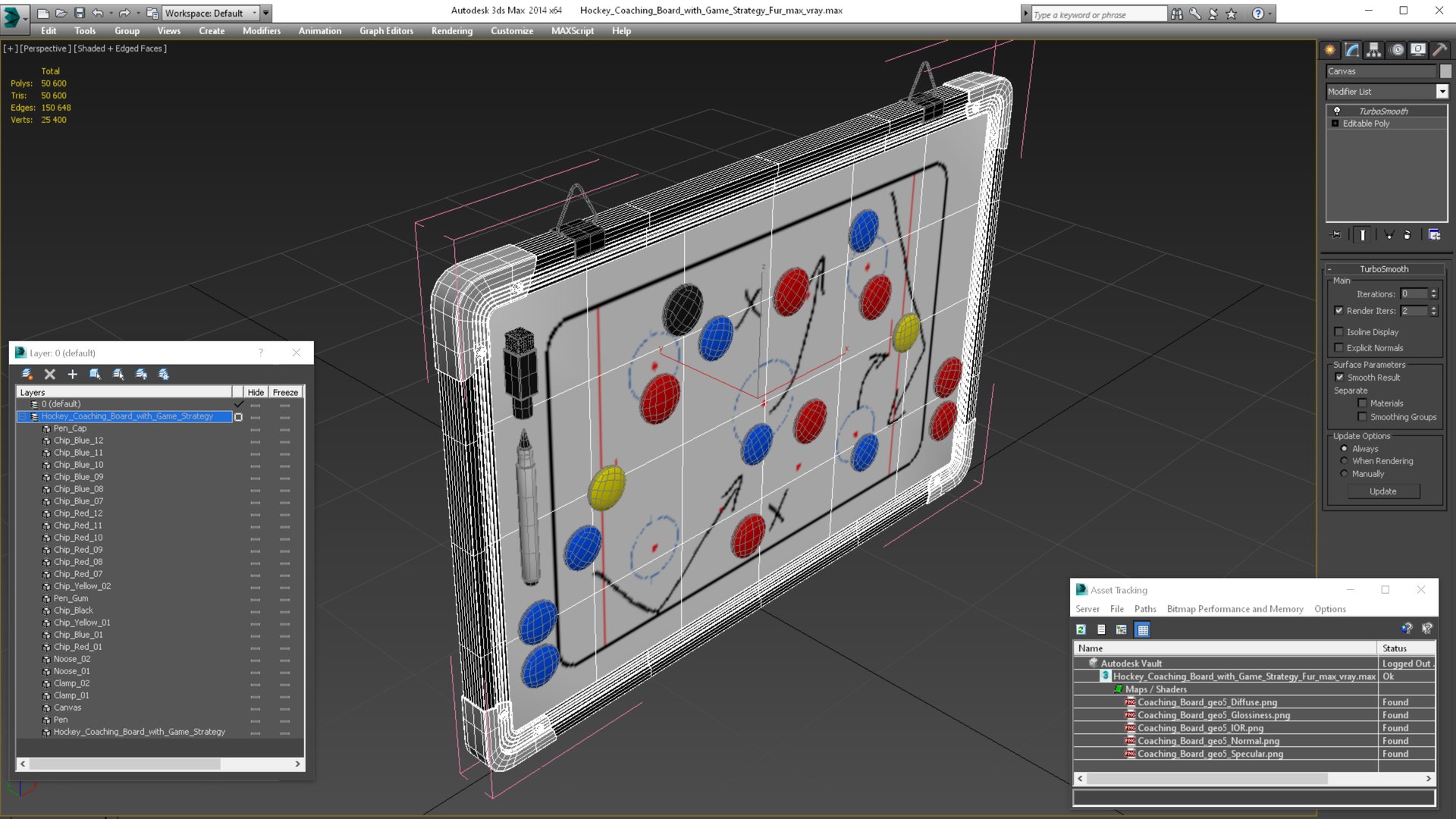 Hockey Coaching Board With Game Strategy Fur 3D Model - TurboSquid 1961569