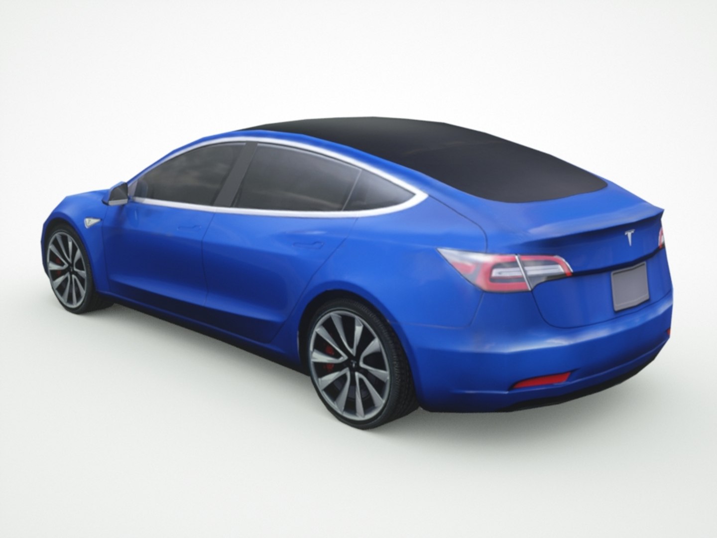 2016 Tesla 3 3d C4d