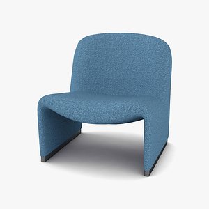 3D model Giancarlo Piretti Alky Chair