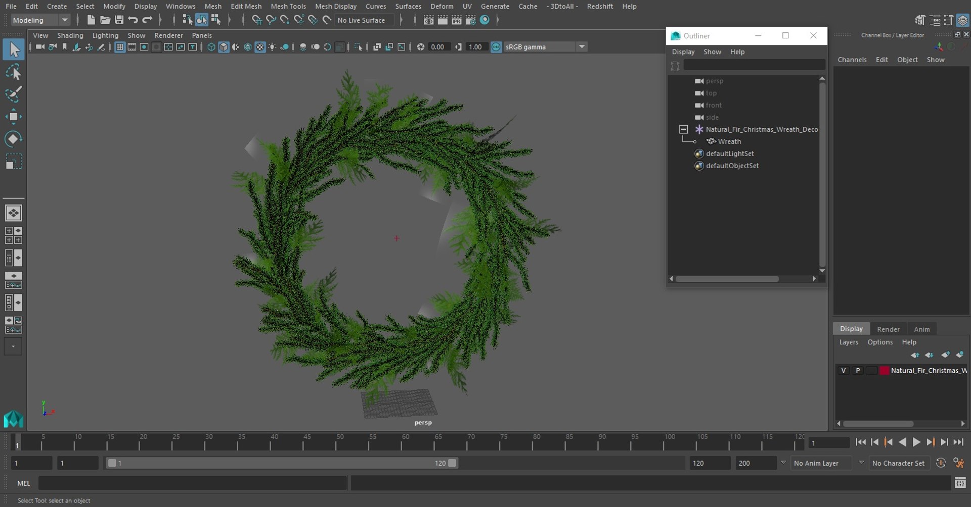 3D Natural Fir Christmas Wreath Decoration https://p.turbosquid.com/ts-thumb/E0/V8Bdo3/Ab/naturalfirchristmaswreathdecoration3dsmodel022/jpg/1638616236/1920x1080/fit_q87/94a287abbdba13f229f4cef610c1578ff7652cc4/naturalfirchristmaswreathdecoration3dsmodel022.jpg