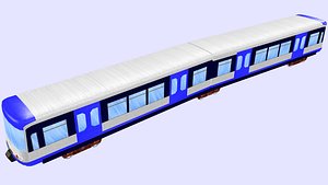 3D amsterdam s3-m4 metro model