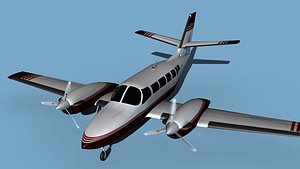 3D Cessna F406 Caravan II V14