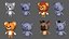 Cartoon Animal Pack Vol1