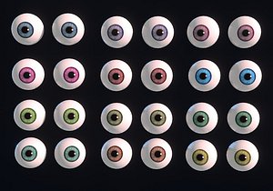 12x eyes package cartoon