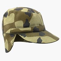 Camo Field Cap with Earflaps