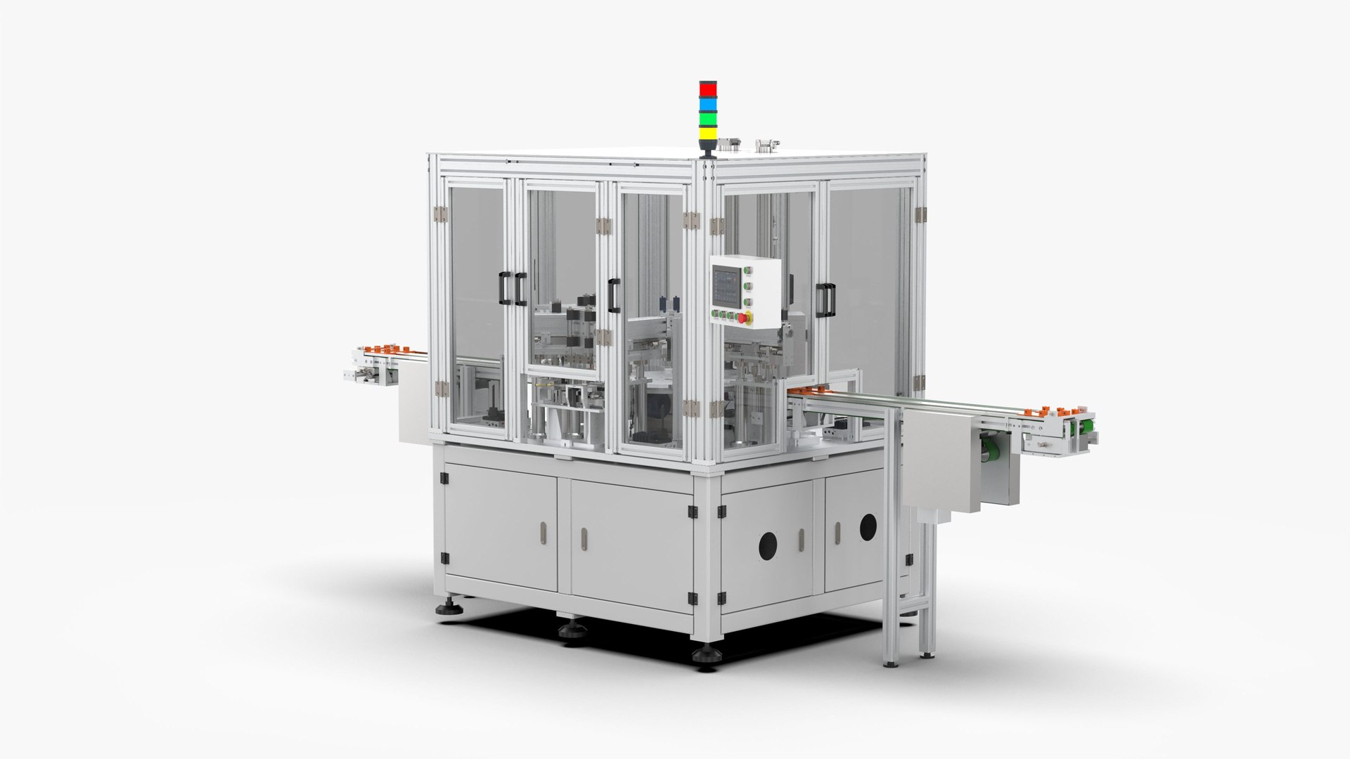 3D Automatic Assembly And Testing Equipment For Shrapnel - TurboSquid ...