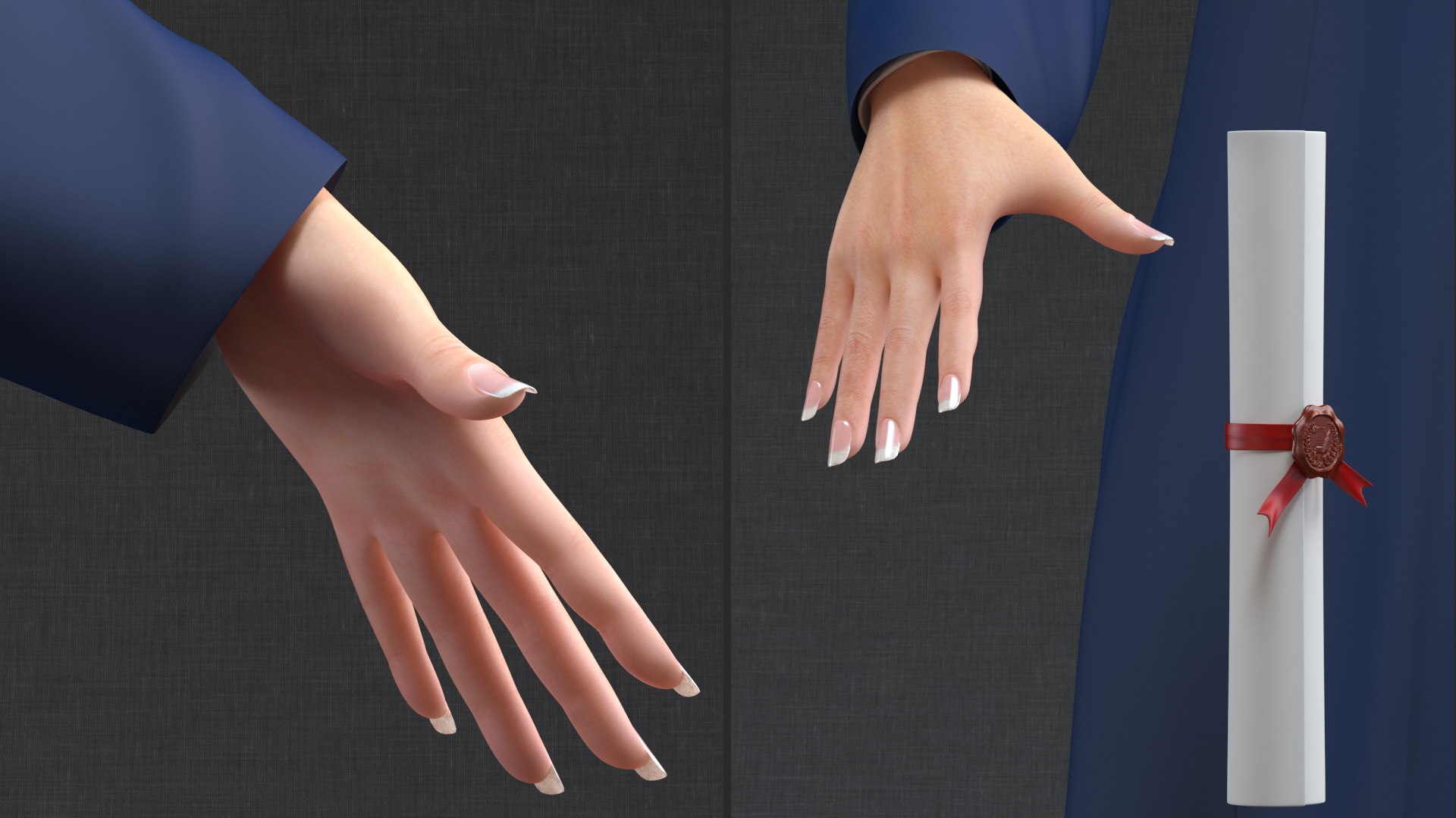 3D female graduate student rigged woman model https://p.turbosquid.com/ts-thumb/E0/jV7YXB/RMjNPpEo/femalegraduatestudentriggedmb3dmodel010/jpg/1592918727/1920x1080/fit_q87/d09b445724159219208afac70491207aa4c28f6c/femalegraduatestudentriggedmb3dmodel010.jpg
