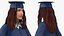 Female Graduate Student Rigged