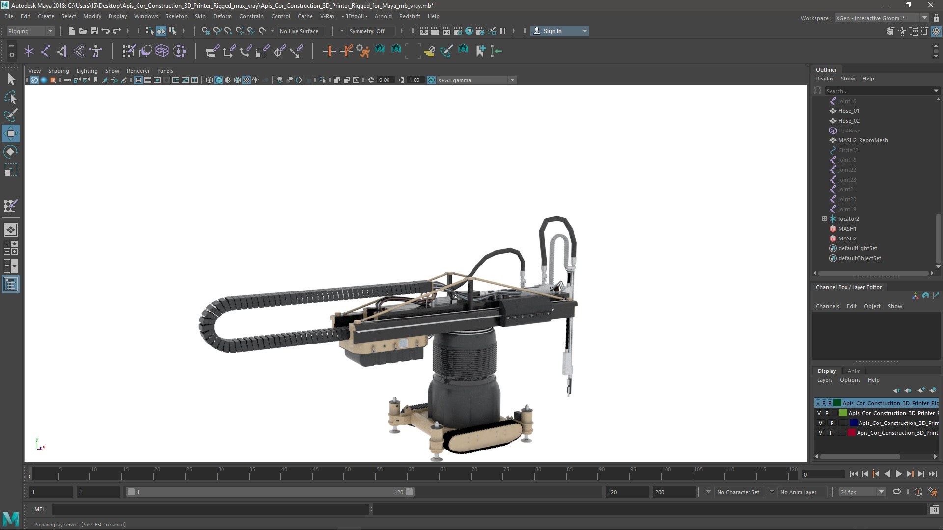 3D Apis Cor Construction 3D Printer Rigged for Maya https://p.turbosquid.com/ts-thumb/E0/y7khCi/3y/apis_cor_construction_3d_printer_rigged_for_maya_009/jpg/1735285838/1920x1080/fit_q87/dacf3a454520425f27166494d263db7d39209190/apis_cor_construction_3d_printer_rigged_for_maya_009.jpg