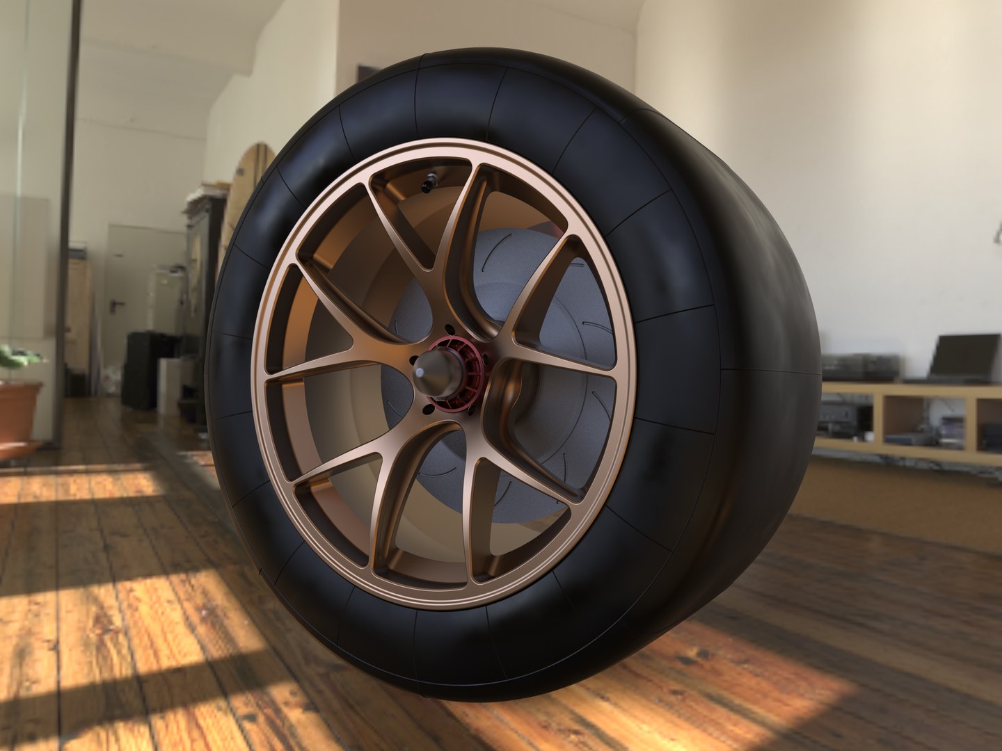3D Model Gt Wheel Rim - TurboSquid 1430748