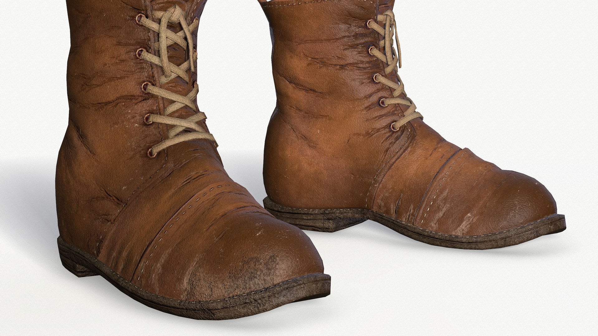 ready leather boots pbr 3D model https://p.turbosquid.com/ts-thumb/E1/5pLYeE/8Zlm4XaT/20/png/1506745260/1920x1080/fit_q87/22d482b7c579bdb745b0b138c05e1b0ec71829c3/20.jpg