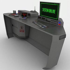 DataOps desk 3D model