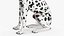 Spotted Sitting Dalmatian Dog